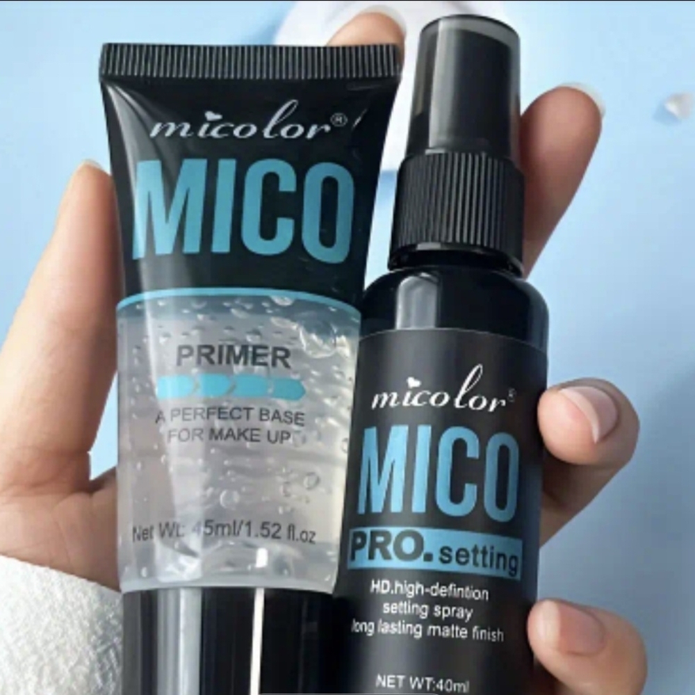 Clear Makeup Primer and Setting Spray